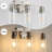 Modern Wall Sconces With Clear Glass Shades, Vanity Light Fixtures For Bathroom, Living Room, Bedroom, And Hallway-884455858-884455857-884455863