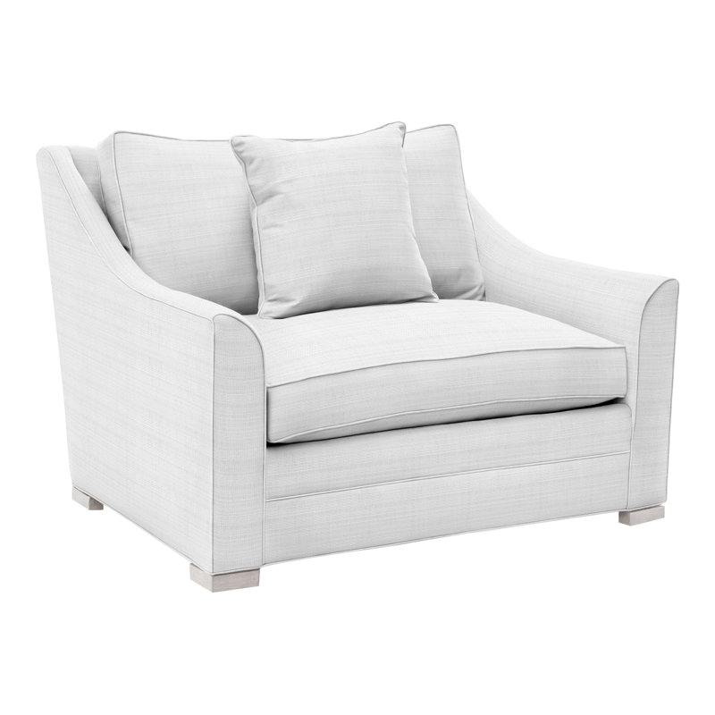 Chaise Nicholas, Perigold ‑ Blanca Ishi, Gris colombe
