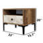 Table de chevet 20 po