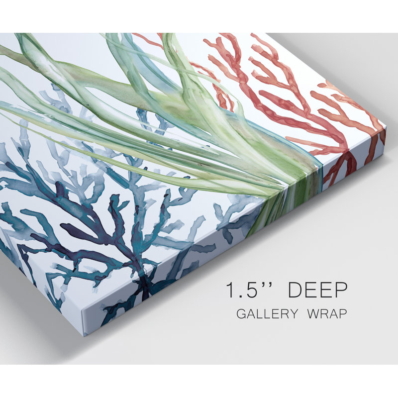 Ocean Garden II - Wrapped Canvas Print, 32" H x 24" W x 1.5" D