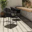 Suerte 26" Patio Bar Stool with Cushion-850440185