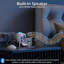 Projecteur d'étoiles veilleuses, lampe de projection 8 couleurs différentes avec télécommande et haut-parleur Bluetooth pour enfants ou adultes