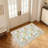 Botanical Floral Washable Non-Slip Area Rug-476901930-476901932