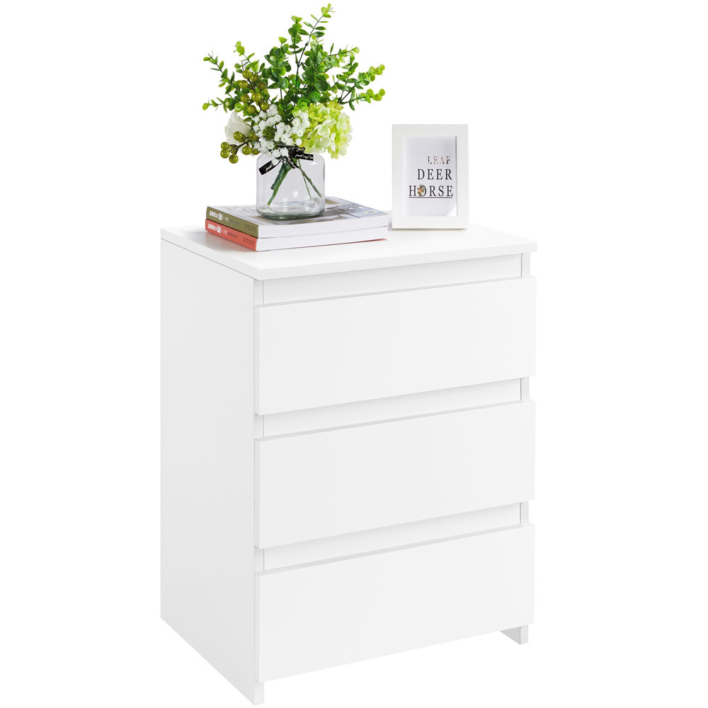 Arwand 3 - Drawer Nightstand Wade Logan® 