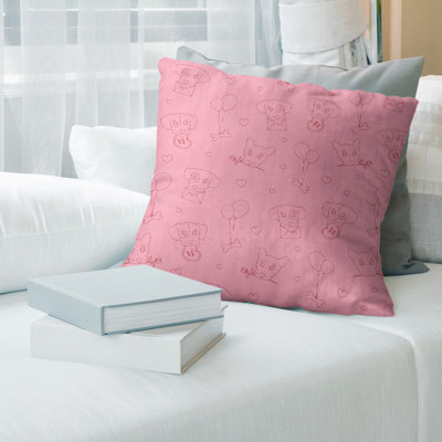 Coussin pour chien st valentin