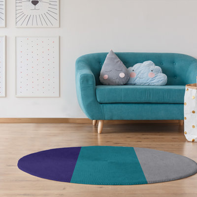 Chenille Striped Indoor Rug