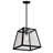 12'' Black Rustic Down Pendant Light for Kitchen Island, Bar, Entryway – LED Compatible 1-Light with E26 Bulb Base