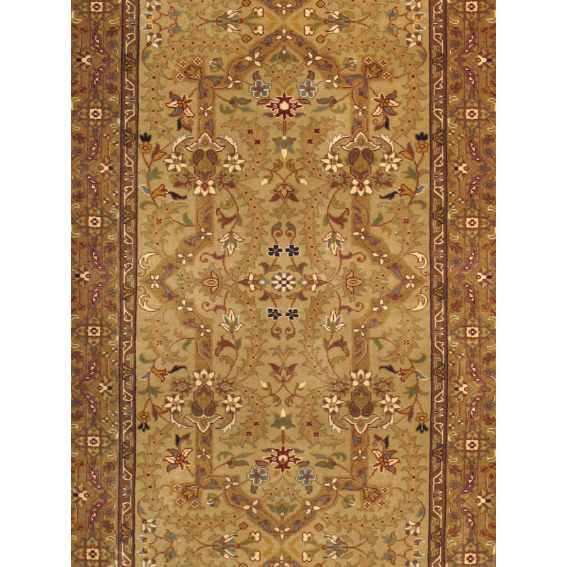 Baku Handmade Wool Oriental Area Rug, Runner 2'6" x 7'