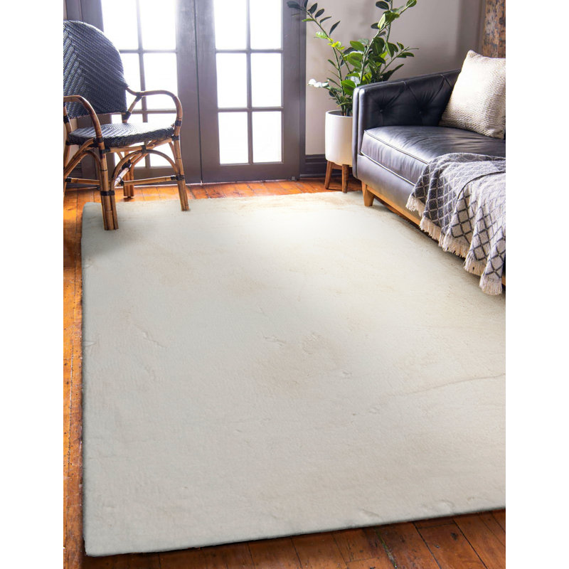 Tapis touffeté à la main Jalissia, Rectangle 5 pi x 7 pi