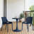 Outdoor Stacking Dining Side Chair (Set Of 2)-557976198