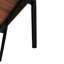 Table de bout moderne H 21,54 po, verre trempé et table fonctionnelle de l 15,2 po avec finition élégante-251482016-251482028