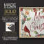«Merry Christmas Cardinals», impression encadrée-969699042