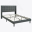 Lit de haute qualité pour un confort ultime, un assemblage facile, adapté à tous les types de matelas et une capacité de poids élevée