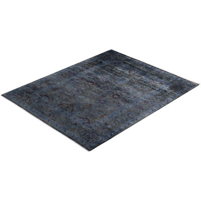 Haydon Hand Knotted Wool Contemporary Brown Area Rug 7' 10"" x 9' 9 -  The Twillery Co.Â®, 1CD49F7E25494DE29A1C61A1DFD91178