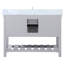 Meuble-lavabo simple 48 po avec dosseret Pelaghia-57367804