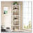 70.87" Tall 6-Tier  Corner Bookshelf Storage Shelf For Living Room & Office-1732144851
