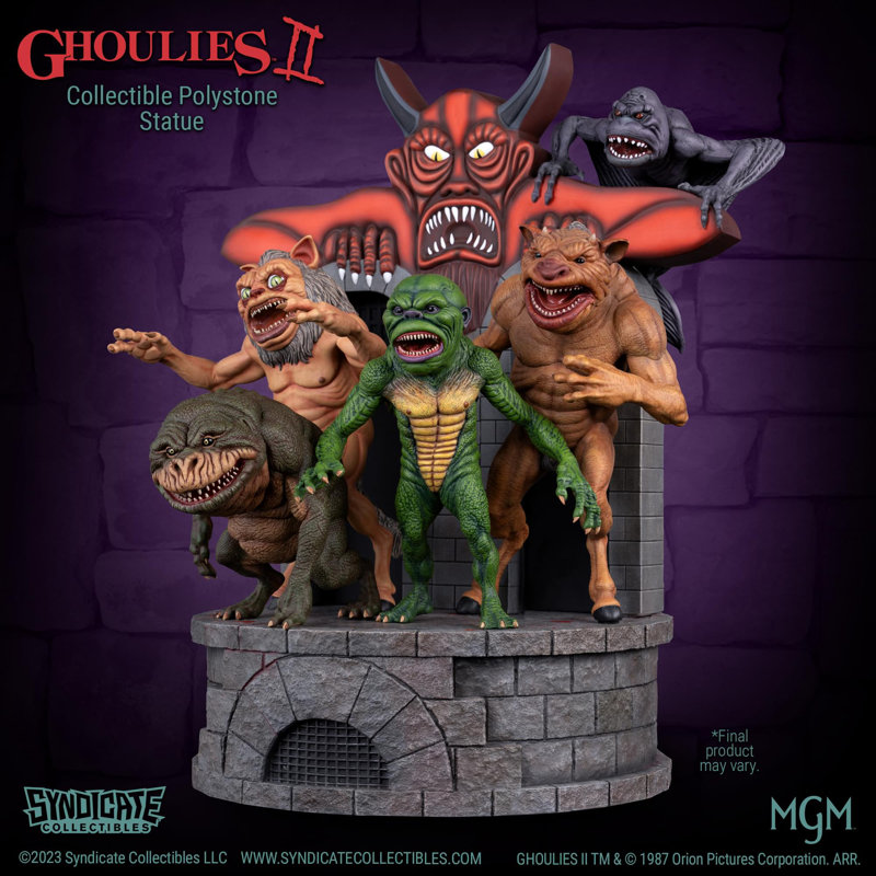 Statue de diorama à échelle 1: 4 Ghoulies II