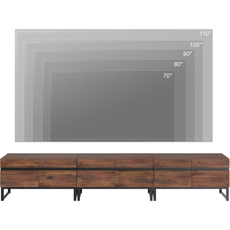 Ensemble de meuble télé et table basse 2 pièces Nellie