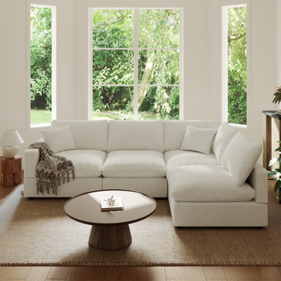Upholstered Sofa, Cloud Couch Modular Sectional Sofa Couch For Living Room Bedroom