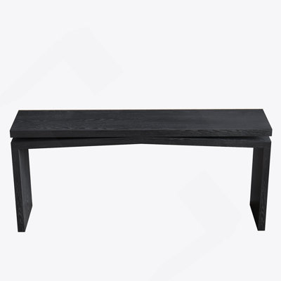 65-Inch  Solid  Veneer Console Table, Long Farmhouse Entryway Sofa Table For Living Room, Hallway, Behind Couch, Apartment,