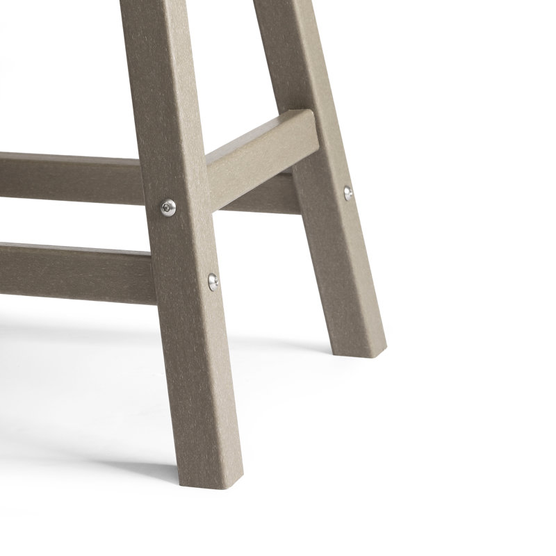 Tabouret de bar Laguna, Tabouret de comptoir (siège d’une hauteur de 24, Brun