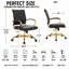 Fauteuil de bureau pivotant en cuir Naudain-53751976-132200685