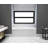 Kingston Brass Aqua Eden 66-Inch Acrylic Rectangular 3-Wall Alcove Tub-29272613