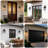 Abarca 13''H Iron Black ETL Tempered Glass Outdoor Wall Light with Dusk to Dawn-1269161622