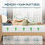Matelas en mousse viscoélastique imprégnée de gel avec housse amovible, mi-ferme, certifié CertiPUR-US, matelas dans une boîte-1587818147-1587818144