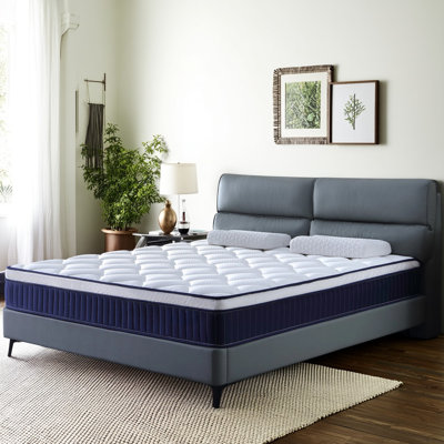 10 Inch Plush Memory Foam Pocket Spring Hybrid Mattress