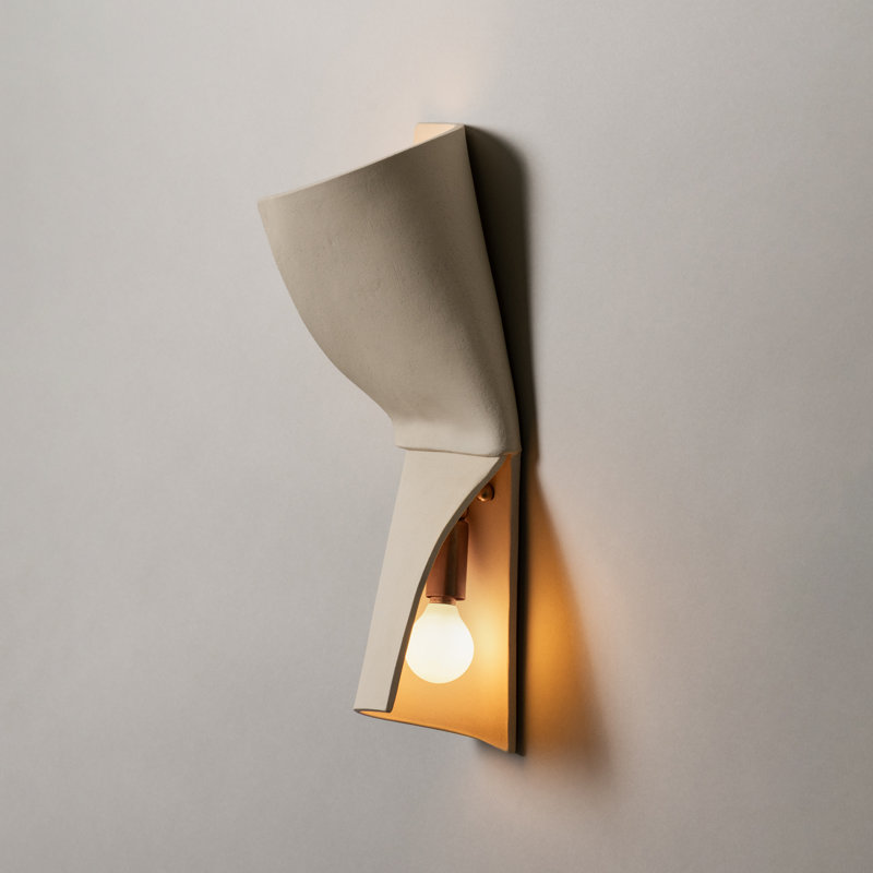 DOUBLE SHAI SCONCE, Bone