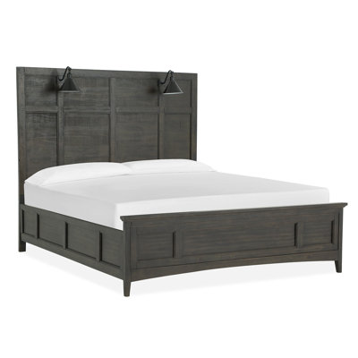 Holton Queen Lamp Panel Bed