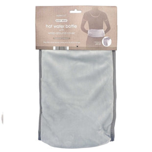 Grey Body Wrap Hot Water Bottle