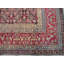 Tapis antique indien Agra, laine nouée à la main, 5 pi 0 po x 8 pi 7 po, 1910