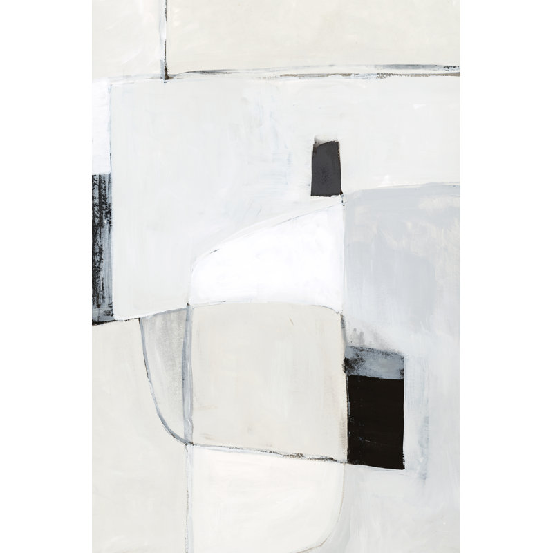 Soft Spoken II - Painting on Canvas, Wrapped Canvas, 91 cm H x 61 cm W