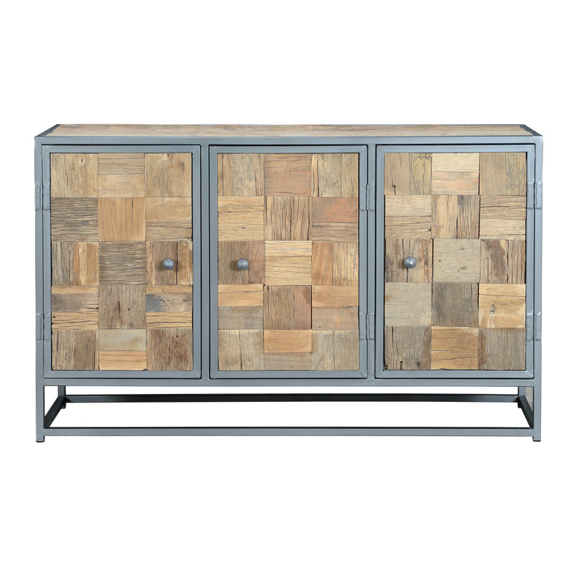 Boddie 130cm Solid Wood Sideboard