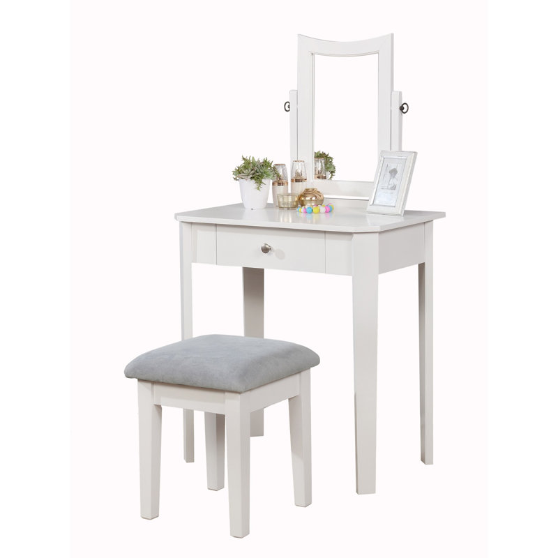 Coiffeuse Idin, Blanc