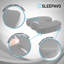Coussin de siège en mousse viscoélastique Sleepavo-78653808
