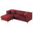Cannella Upholstered L-Shaped Sectional Reversible-466450479