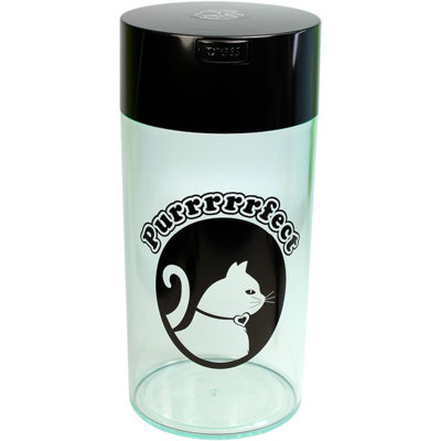 Pawvac Vacuum Sealed Pet Food Storage Container Cap & Clear Body