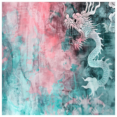 Dragon Canvas  Gallery Wrap - Mythical Wall Decor in Many Sizes
