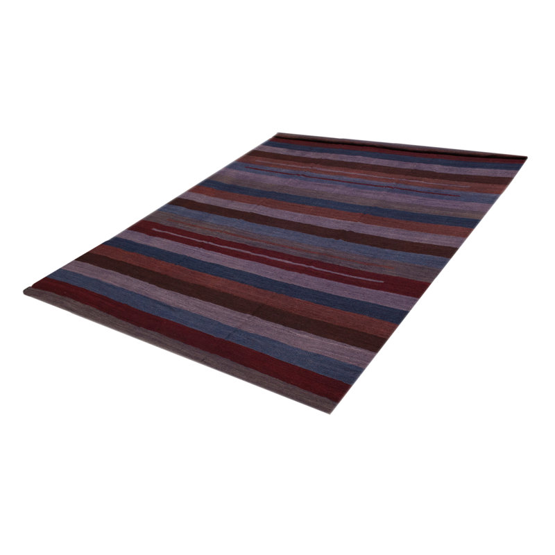Boho Kilim bleu 9 pi 2 po x 12 pi 8 po