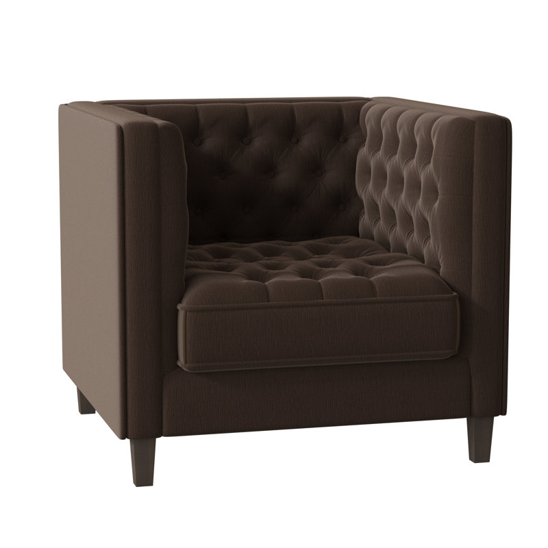 Jess Armchair, Encore Espresso, Brown Mahogany