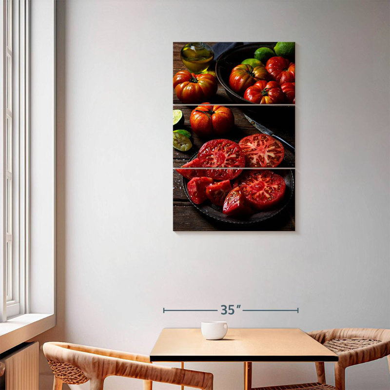 Yarlin Sliced Heirloom Tomatoes, 57" H x 36" W