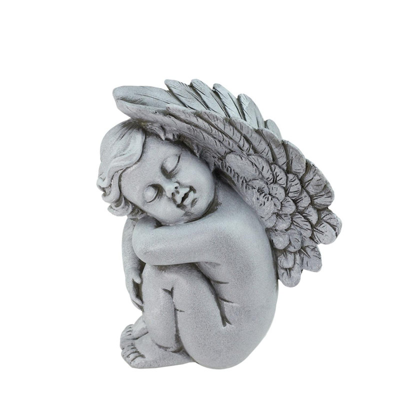 Statue d'ange de jardin 7,5 po