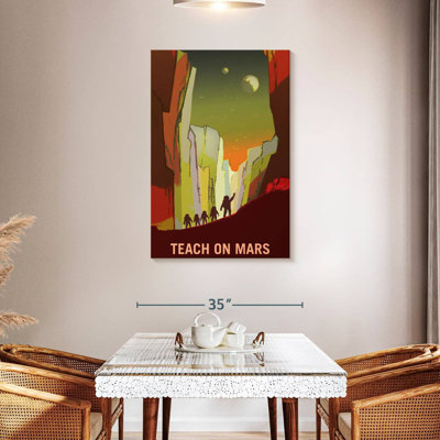 Oberle Mars Explorers Wanted Poster III