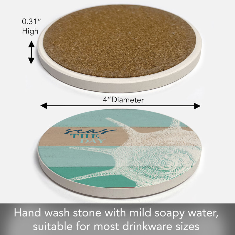 Créez votre propre ensemble de sous-verres en pierre Seas The Day