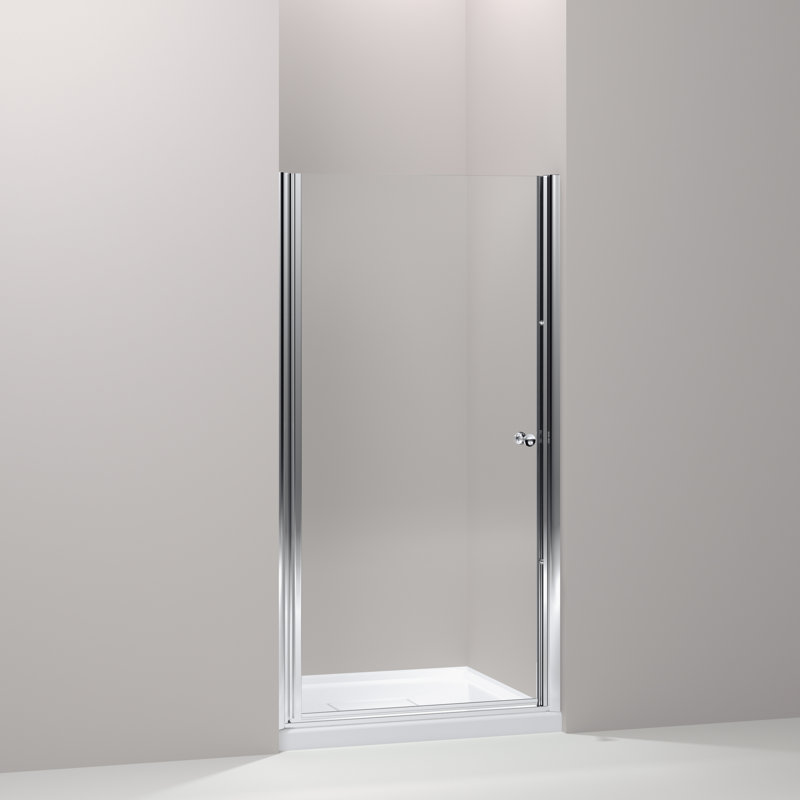 Fluence 28.75" x 65.5" Pivot Shower Door with CleanCoat Technology