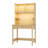 Modern Computer Desk With Hutch, Three-color Led Lighting & Pegboard Organizer - Study Desk With Drawer & Storage Shelves-1069951070