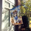 Drapeau Cowboy Welcome House-112699259